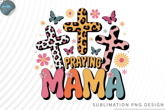 Praying Mama PNG Design: A Perfect Graphics Asset for Crafters