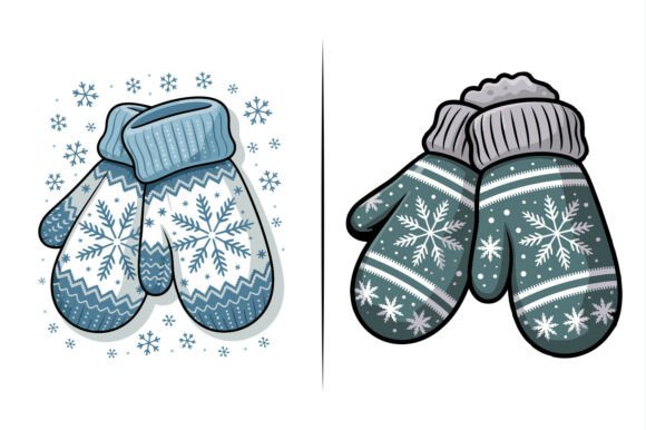 Ugly Hand Gloves Vector Art: A Unique Graphic Illustration